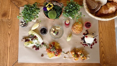 Brunch ohne Teller