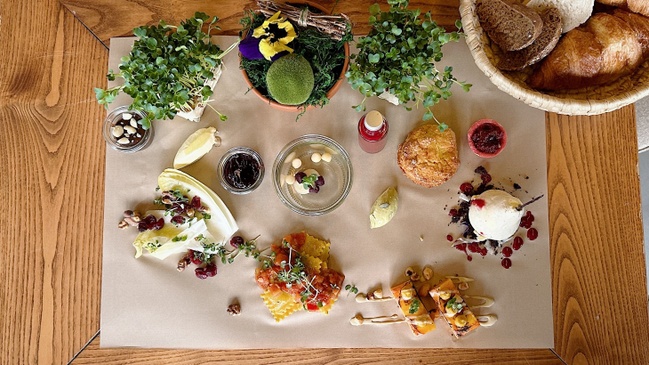 Brunch ohne Teller