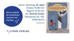 Lesung mit Kreativangebot zu "Gespensterzentrale"