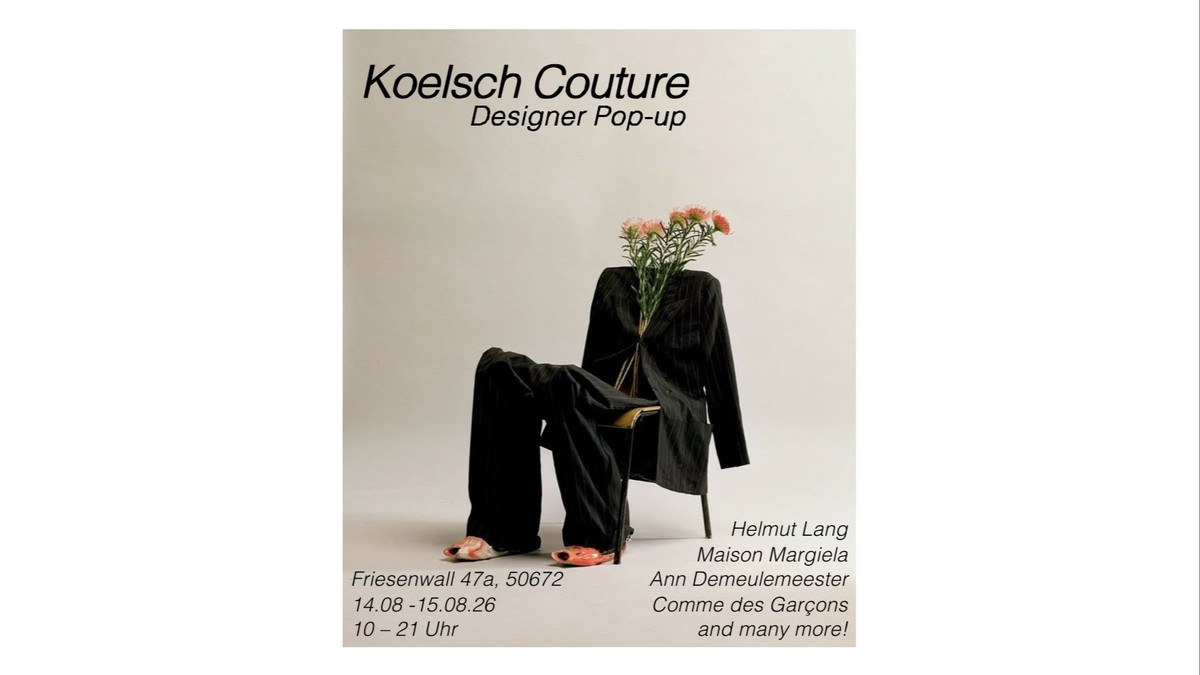 Titelbild der Veranstaltung Koelsch Couture - Designer Pop-up