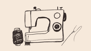 Kleidung reparieren. ändern, upcyclen