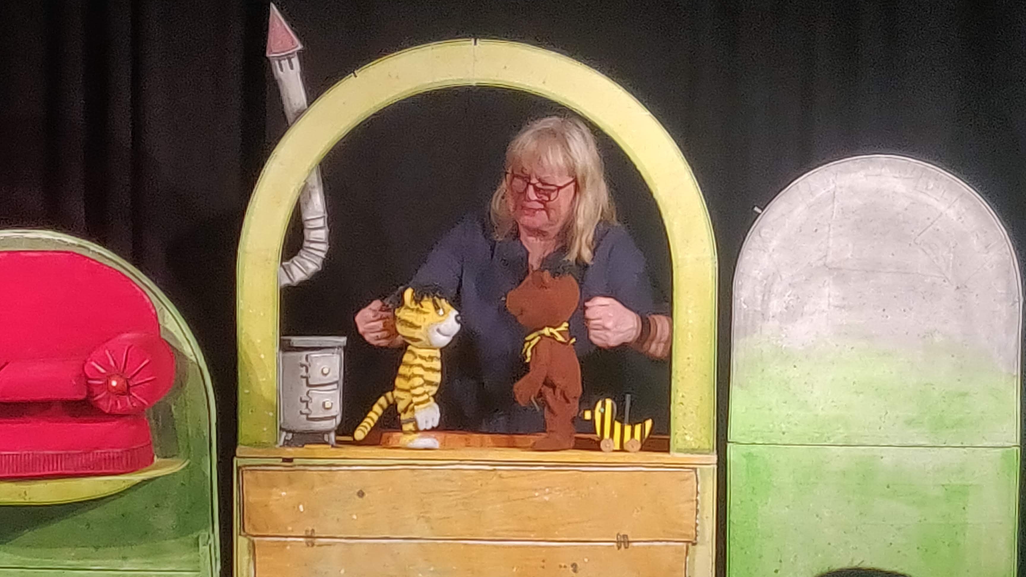 Kindertheater:  Als der Tiger einmal der Bär sein wollte