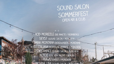 Sound Salon Sommerfest mit Kotoe – Open Air & Club