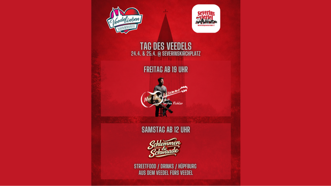 Tag des Veedels - Mitsingkonzert / Schlemmen & Schwaade @ Severinskirchplatz