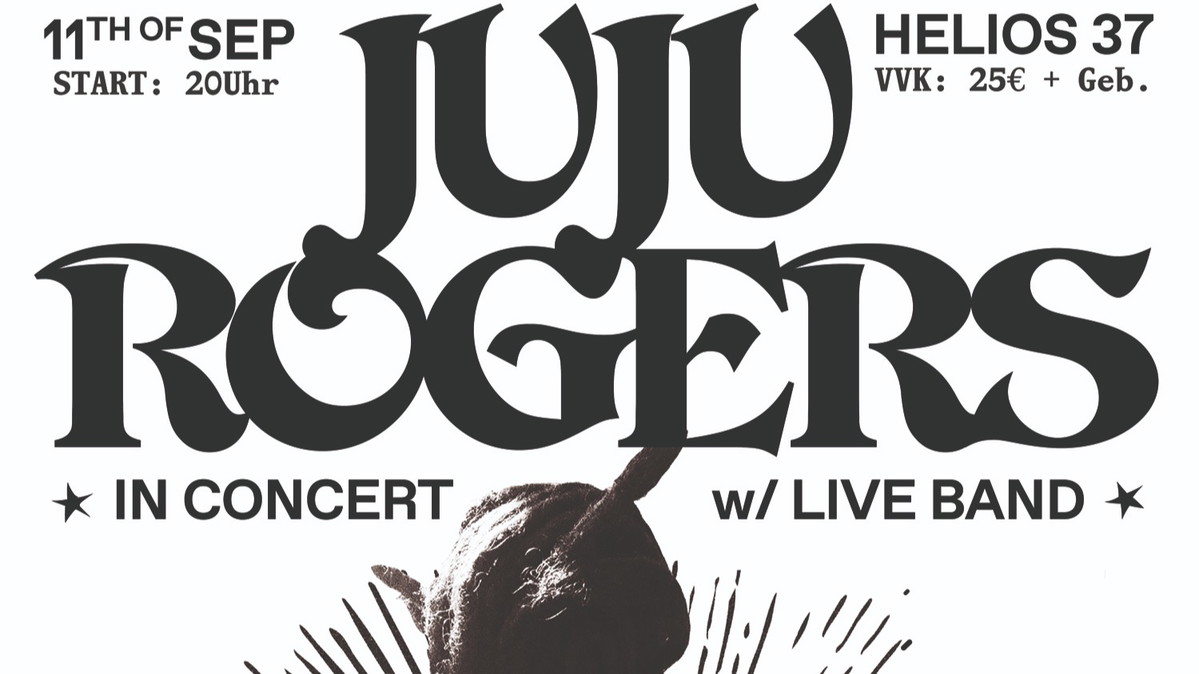 Titelbild der Veranstaltung JUJU ROGERS