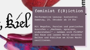 feminist f(R)iction | Performative Lesung