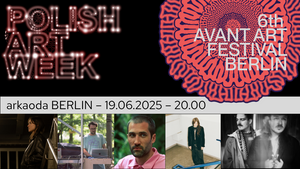Polish Art Week: Sara Persico, Koenraad Ecker, Ludwig Wandinger, Gerard Lebik (IT/BE/DE/PL) / Malediwy (PL)