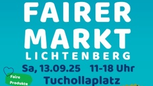 Der dritte Faire Markt Lichtenberg – Entdecken, Genießen, Gutes tun!
