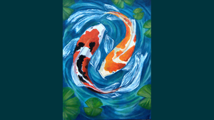 Atelier-Abend Workshop / Koi & Wasser