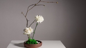 Ikebana-Workshop am Valentinstag