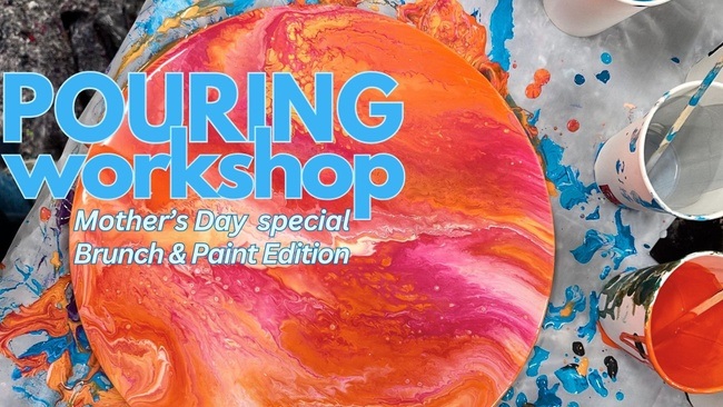 Muttertags Special I Brunch & Pour I Acrylic Pouring Workshop I Flow Your Art
