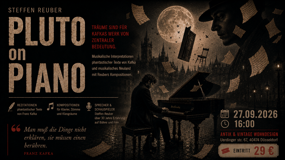 Titelbild der Veranstaltung PLUTO on PIANO