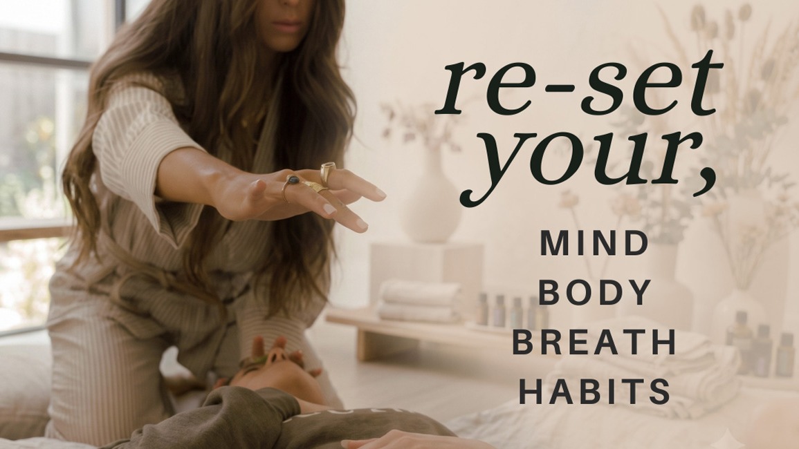 RE-SET YOURSELF: Breathwork, Meditation & Journaling