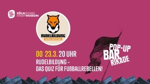 POP-UP! BAR/RIKADE // Rudelbildung // 23.03.