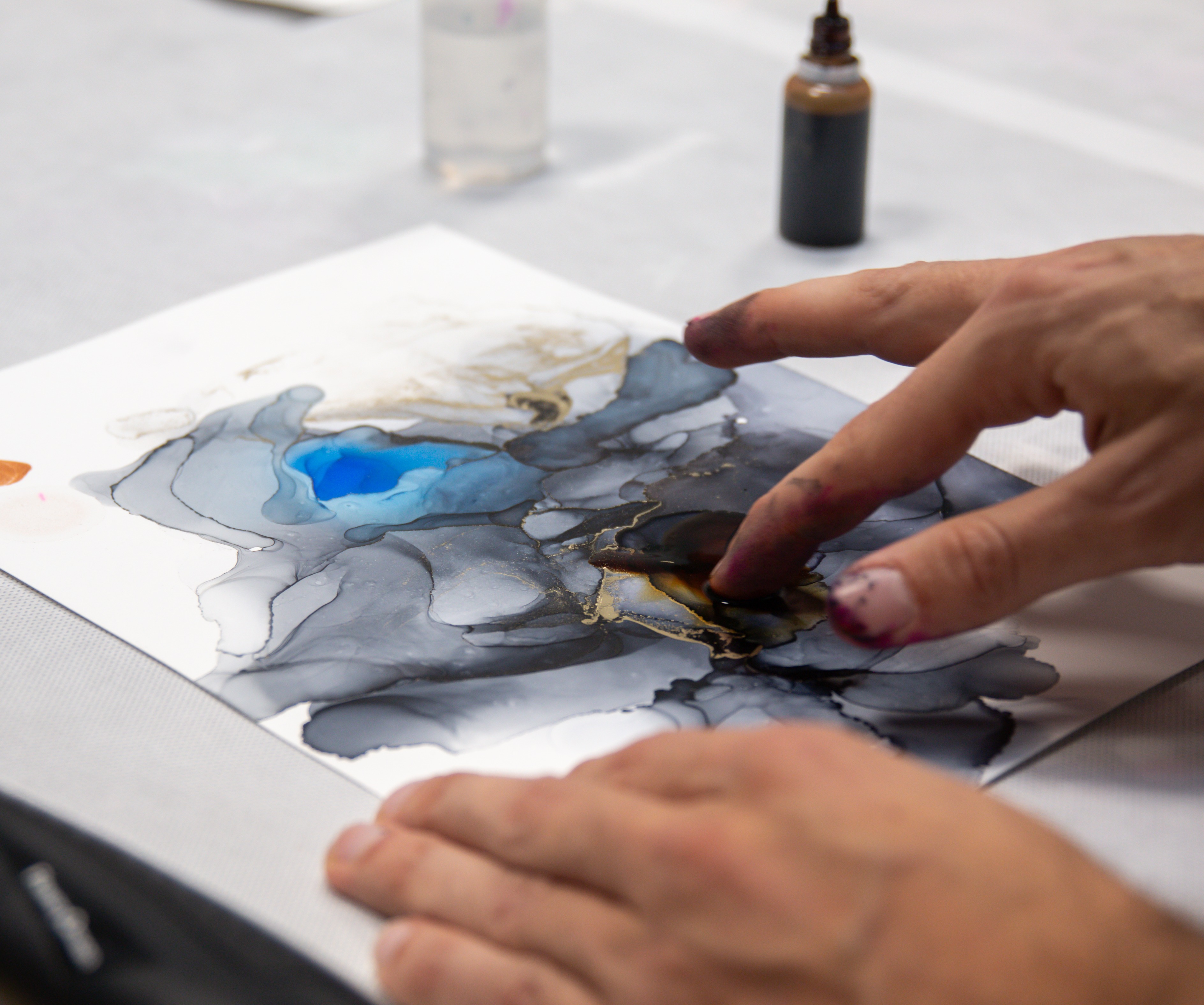 Kunstworkshop - Alcohol Ink