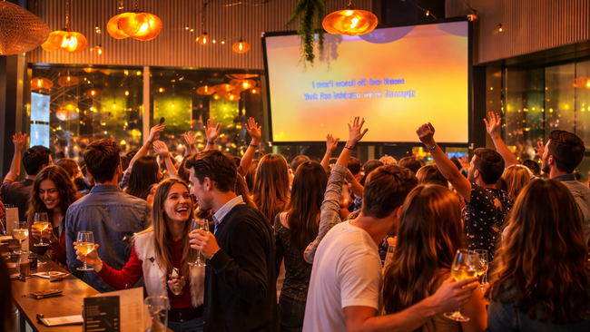 Karaoke Night im Social Club – Espresso Martini Shots aufs Haus 🍸🎤