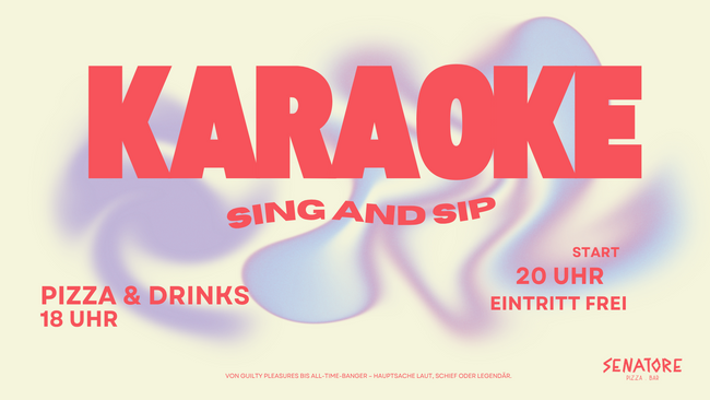 KARAOKE NIGHT - Sing & Sip (Eintritt frei)