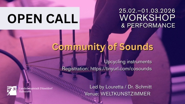 COMMUNITY OF SOUNDS //  Workshop & Performance