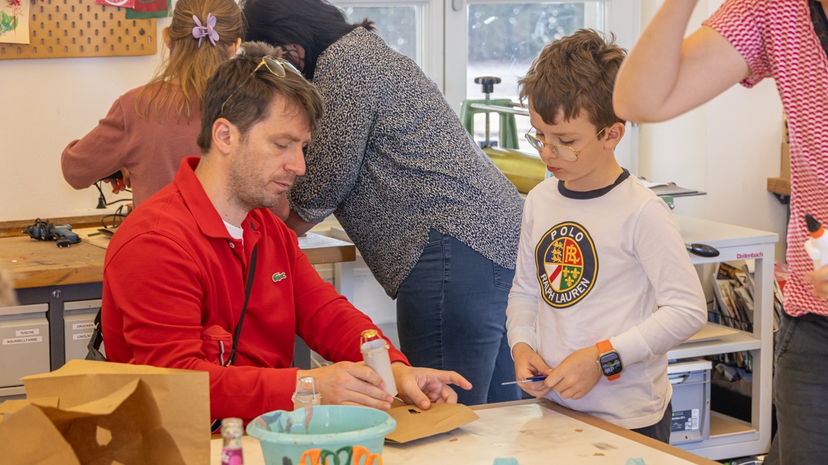 Offene Familienwerkstatt im Arp Labor