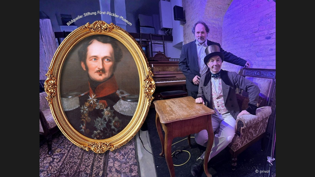 Aus Fürst Pücklers Opus Magnum: „Tutti Frutti“ - Musikalische Lesung mit Gerhard Vondruska und Andreas Wolter