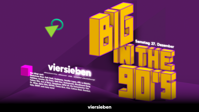 Big in the 90's • 27.12 w. Nik Flame