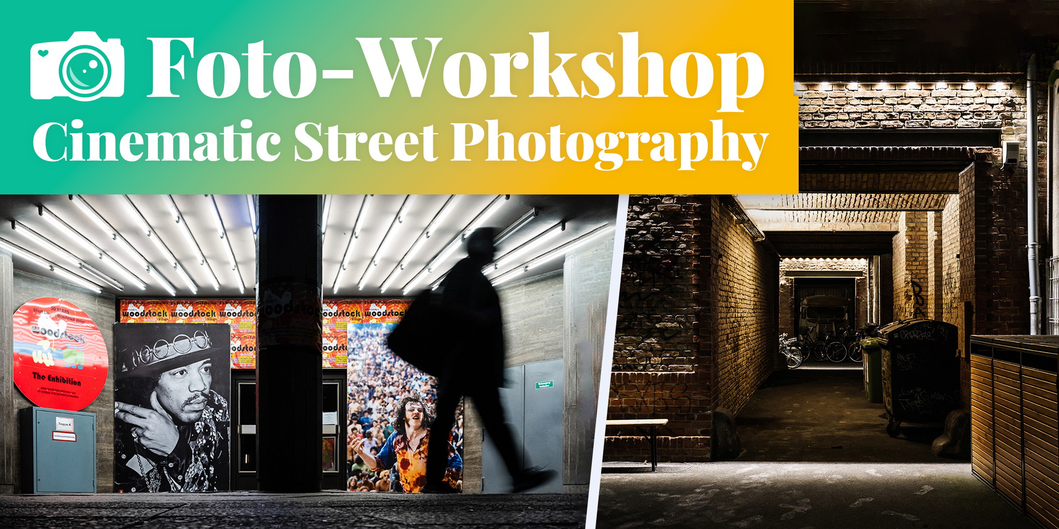 Fotoworkshop: Straßenfotografie in der Nacht - Cinematic Street Photography
