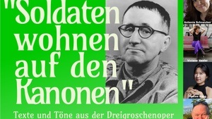 Sinfonia NRW - "Soldaten wohnen auf den Kanonen" Texte & Töne von Bertolt Brecht, Kurt Weill, Erich Kästner u.a. - Chansonabend