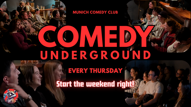 Comedy Underground - English Standup Comedy Show in Munich