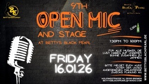 9th Open Mic & Stage Night