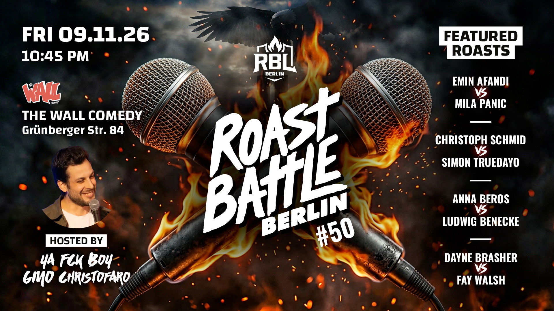 Roast Battle Berlin #50 - English Comedy