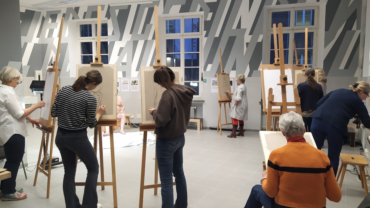 Aktzeichnen für Beginnende und Fortgeschrittene