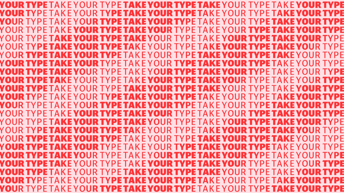Titelbild der Location Take Your Type: Ein Pop-Up rund um Schrift