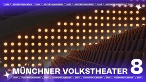 8. Türchen: Münchner Volkstheater, 1 Gutschein für 2 Freikarten