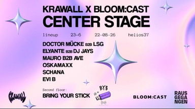 CENTER STAGE IM HELIOS37 PRES. BY KRAWALL & BLOOM:CAST