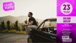 «stadtklang» mit Julian Adler | live @ Stadtstrand