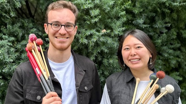 Forum Deutscher Musikhochschulen - Percussion-Duo "Timbrecussion" der Hochschule für Musik Detmold