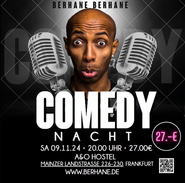 COMEDY Solo SHOW MIT BERHANE BERHANE