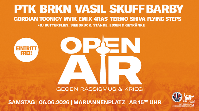 Open Air gegen Rassismus & Krieg