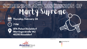 Screening and Discussion of "Marty Supreme"