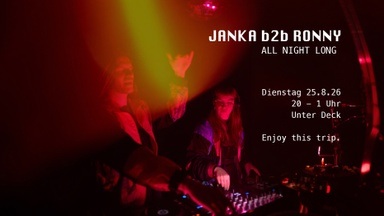This time 4 real: JANKA b2b RONNY All night long