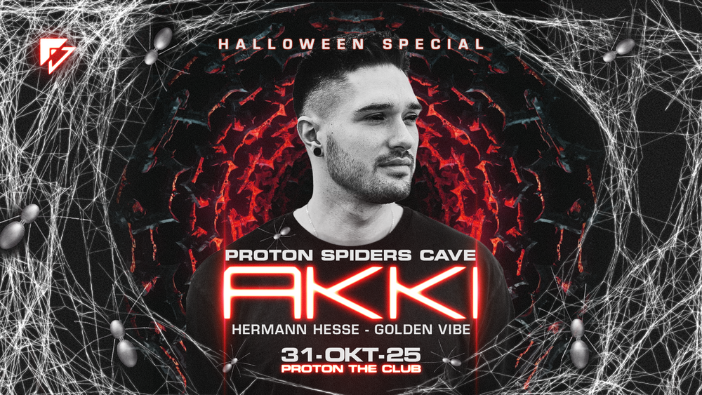 PROTON HALLOWEEN Spiders Cave w/ AKKI