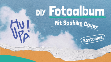 DiY Buchbinden: Fotoalbum mit Sashiko Cover