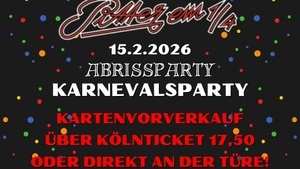 SO 15.02.26 - Karnevals-Sonntag - Karneval beim "PITTER EM 1/4"