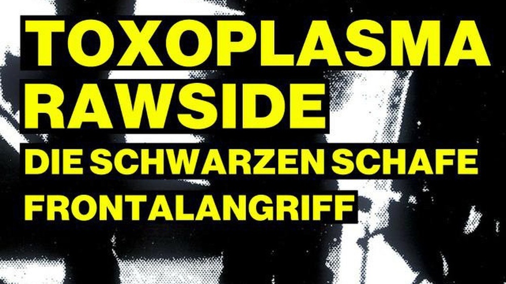 TOXOPLASMA / RAWSIDE / DIE SCHWARZEN SCHAFE / FRONTALANGRIFF