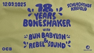 Boneshaker Birthday Bash