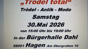 ABEND-Trödelmarkt Trödel total.