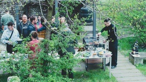 Sommergrillen im Basislager