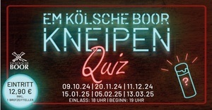 Kneipenquiz em Kölsche Boor