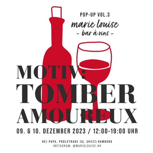 French Day Drinking Pop-Up / MOTIV: TOMBER AMOUREUX