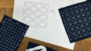 Sashiko – Japanische Stickkunst neu entdecken Workshop im Rahmen des SUS25 Sustainable Fashion Weekend Süd